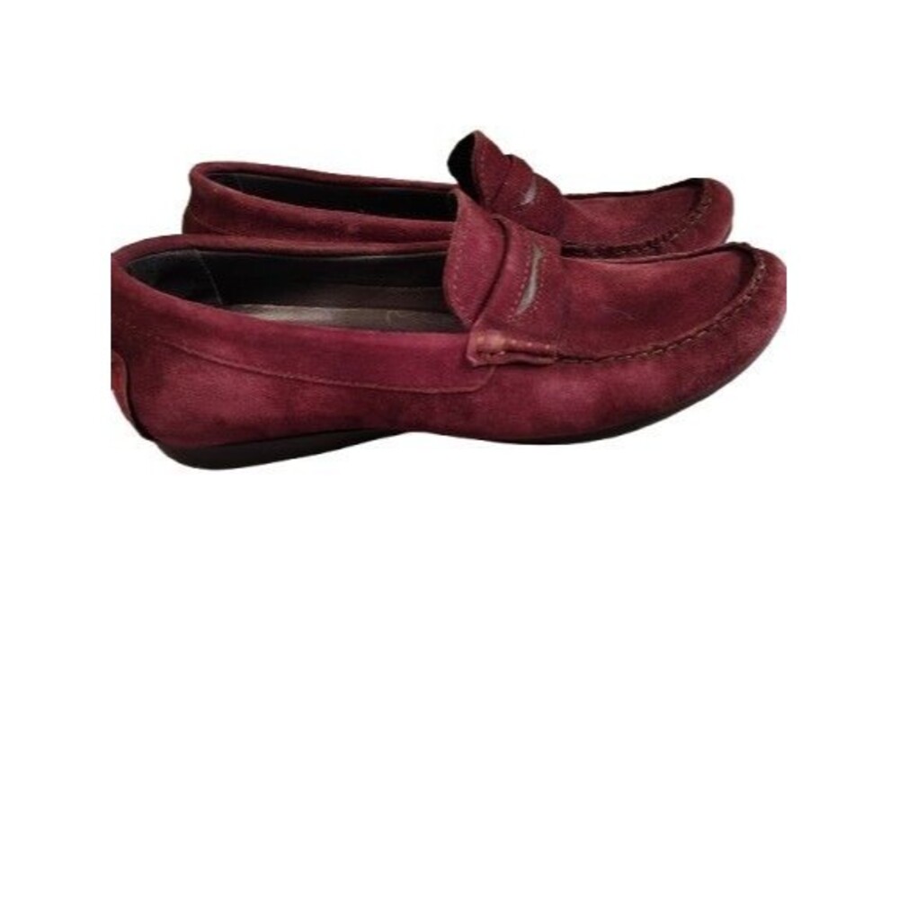 Munro American Burgundy Suede Penny Loafers | Style M555136 | Size 7.5 N... - Picture 2 of 16